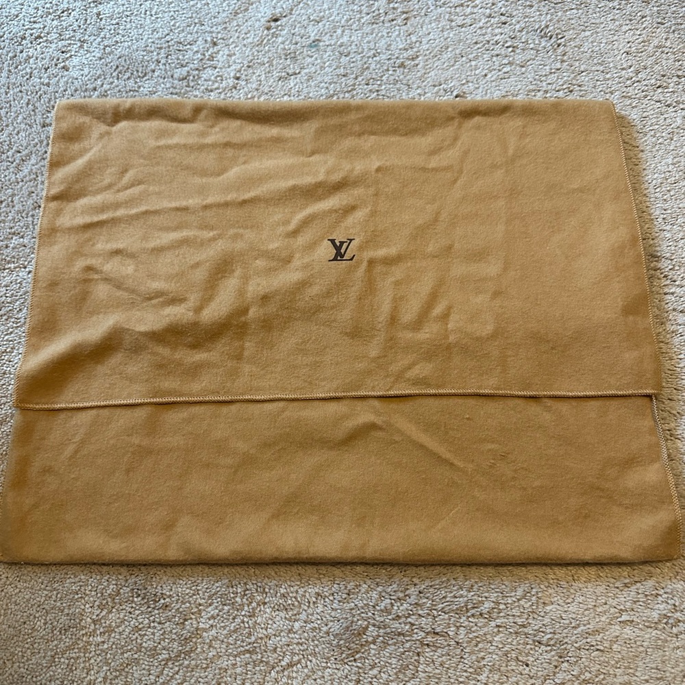 Authentic Louis Vuitton dust bag.
